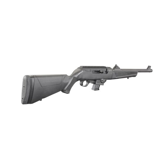 Ruger PC Carbine SA 9MM  18.6" Takedown Adj Ghost Ring Rear Sight Threaded and Fluted